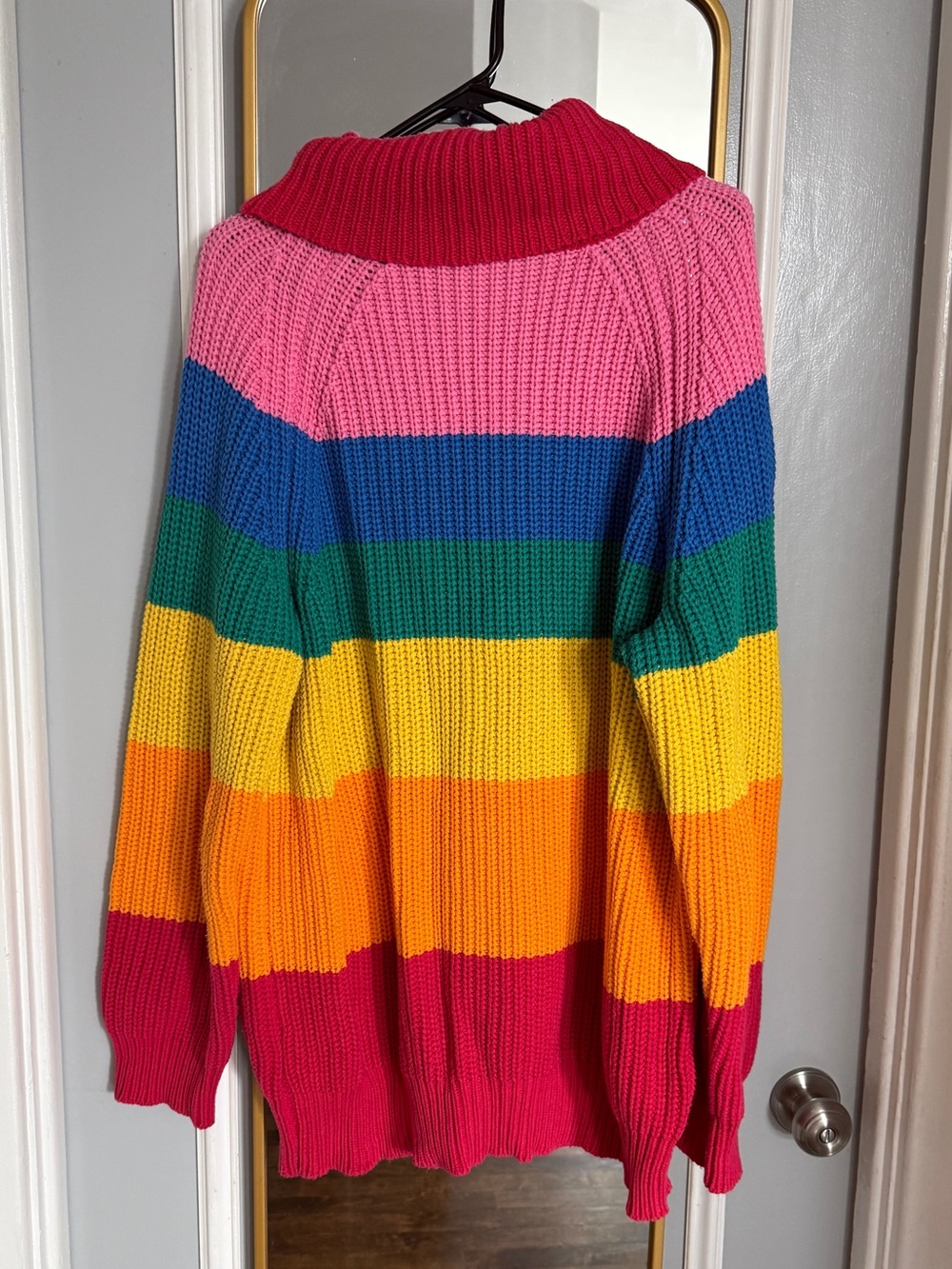 *RARE* Lazy Oaf Rainbow Sweater - Picture 2 of 3